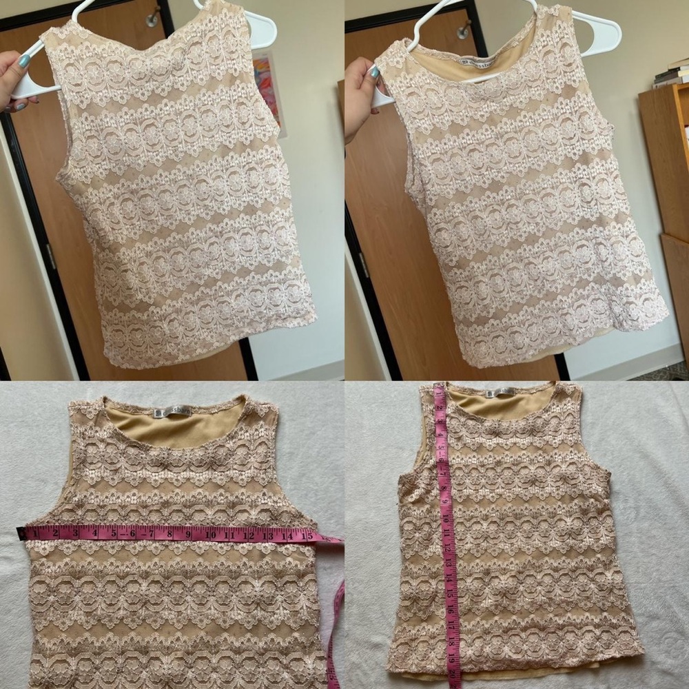 vintage dress barn embellished top - Picture 5 of 8
